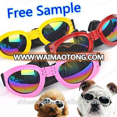 2017 amazon hot sale Pet Dog Accessories Pet Goggle For Dog in Sunglasses